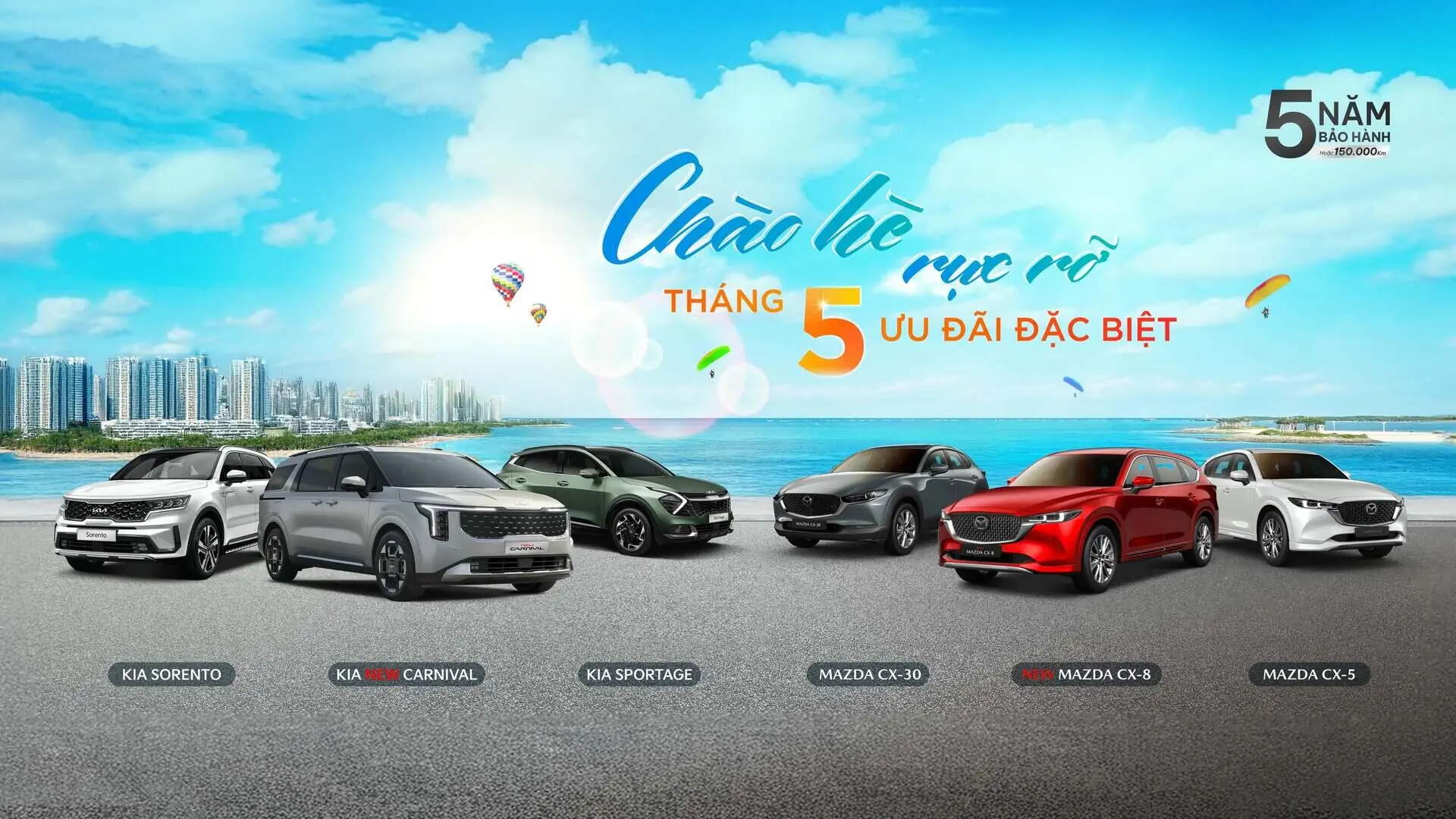 Chào hè rực rỡ cùng THACO AUTO với ưu đãi đặc biệt