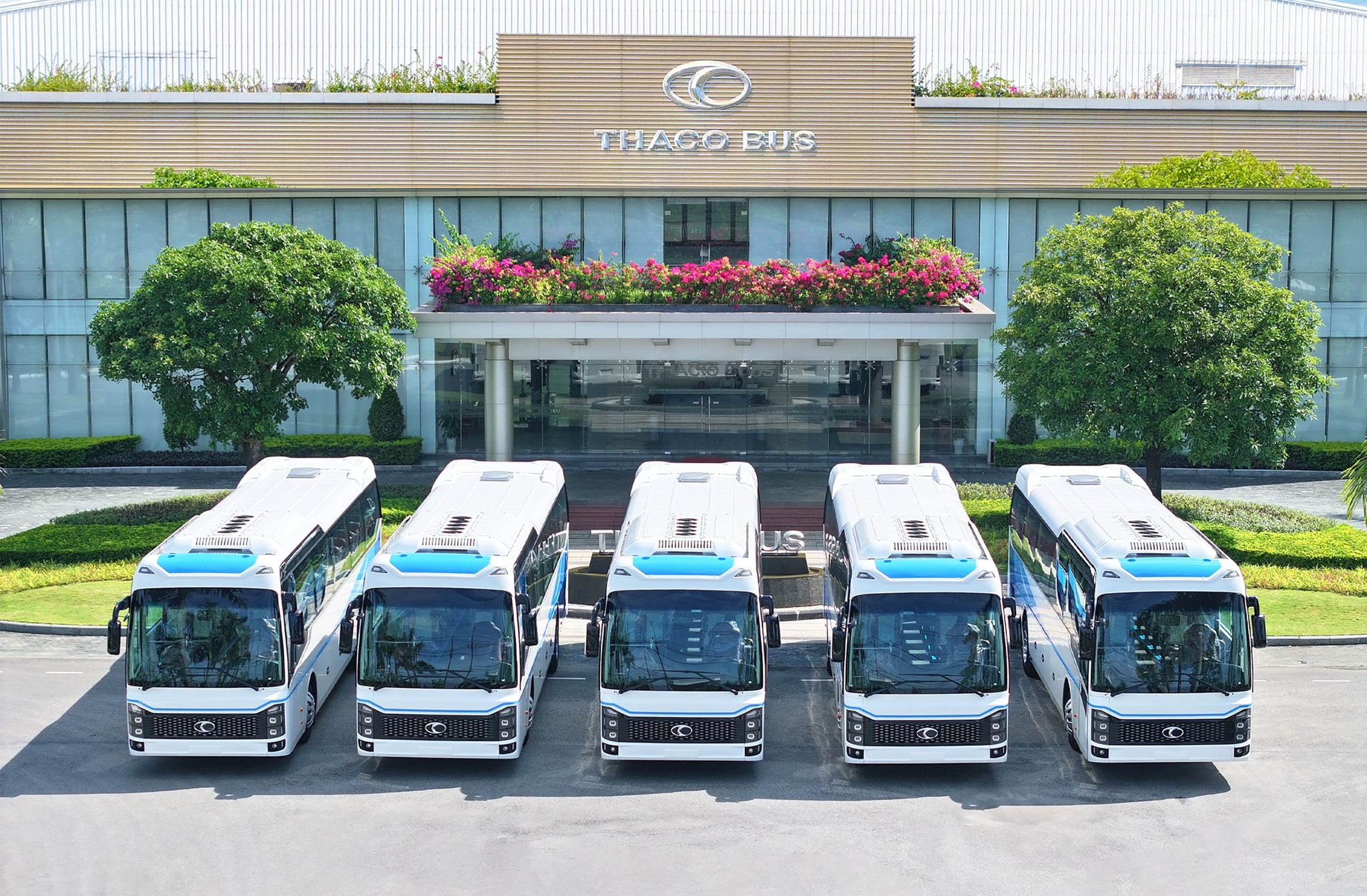 THACO BUS giữ vững vị thế dẫn đầu thị phần xe khách tại Việt Nam