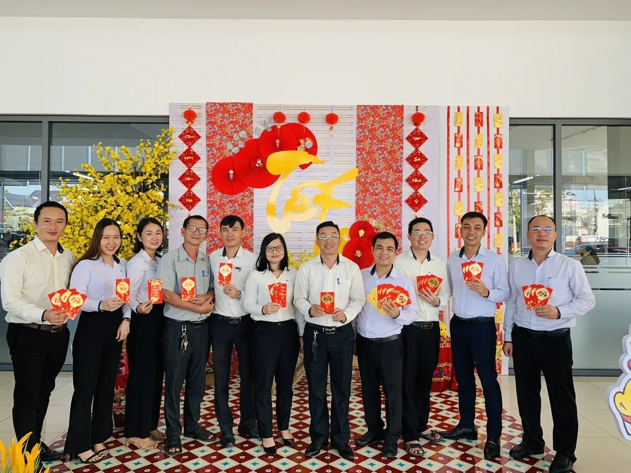 Ấm áp những ngày cận Tết Nguyên đán 2024 tại THACO AUTO Bình Phước