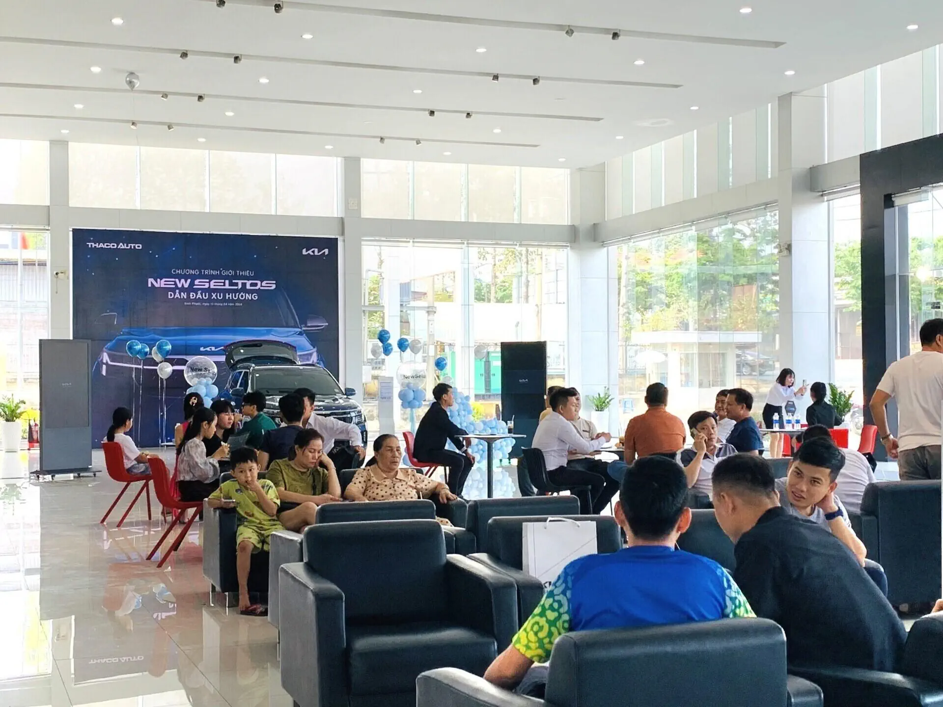 THACO AUTO Bình Phước tổ chức sự kiện trưng bày và giới thiệu Kia New Seltos